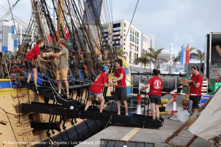 chargement des vivres