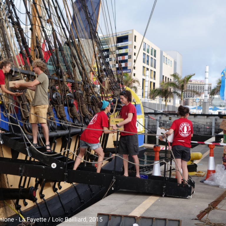 chargement des vivres