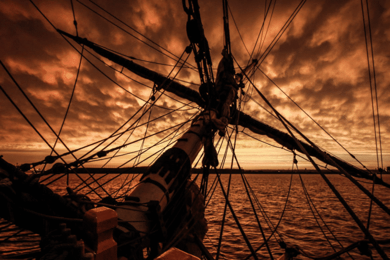 Coucher de soleil dans le Delaware