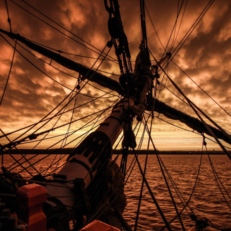 Coucher de soleil dans le Delaware