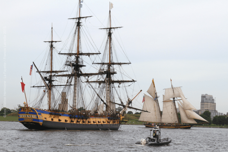 L’Hermione et le Pride of Baltimore II