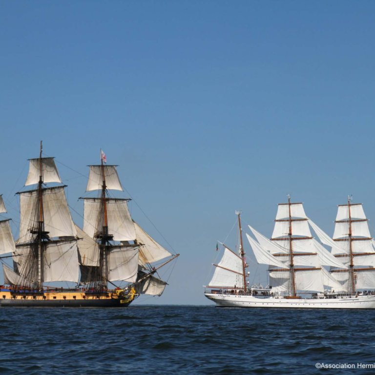 L’Hermione et le Sagres