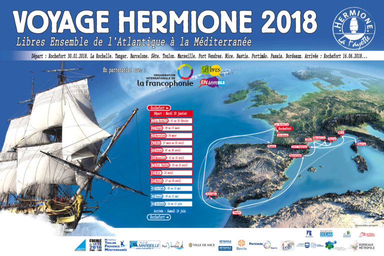 Carte voyage 2018