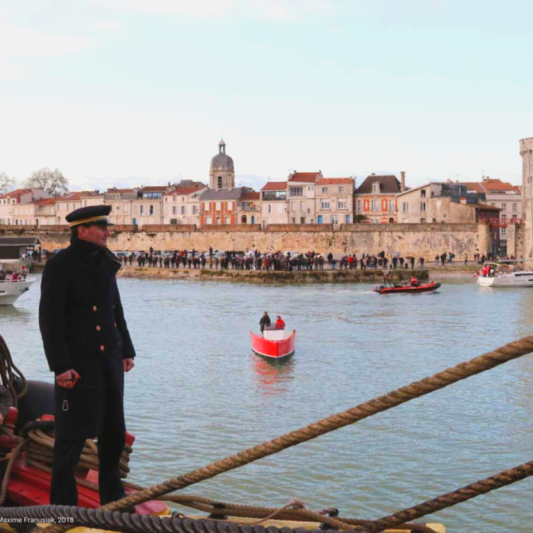 Arrivée à La Rochelle