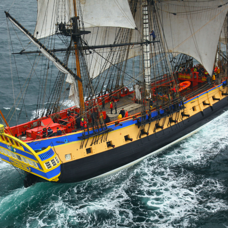 L’Hermione en Normandie