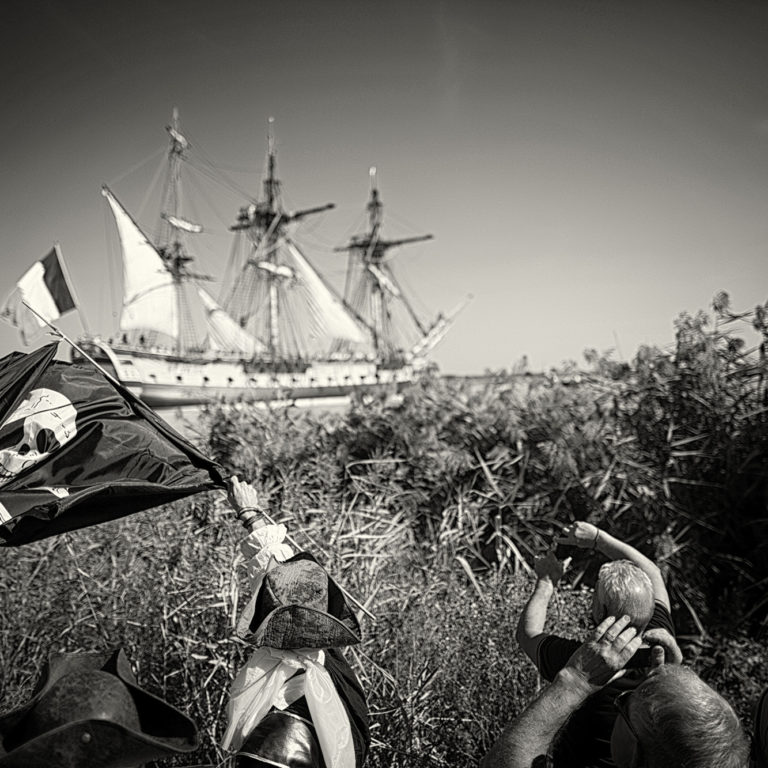 Premier départ de L’Hermione