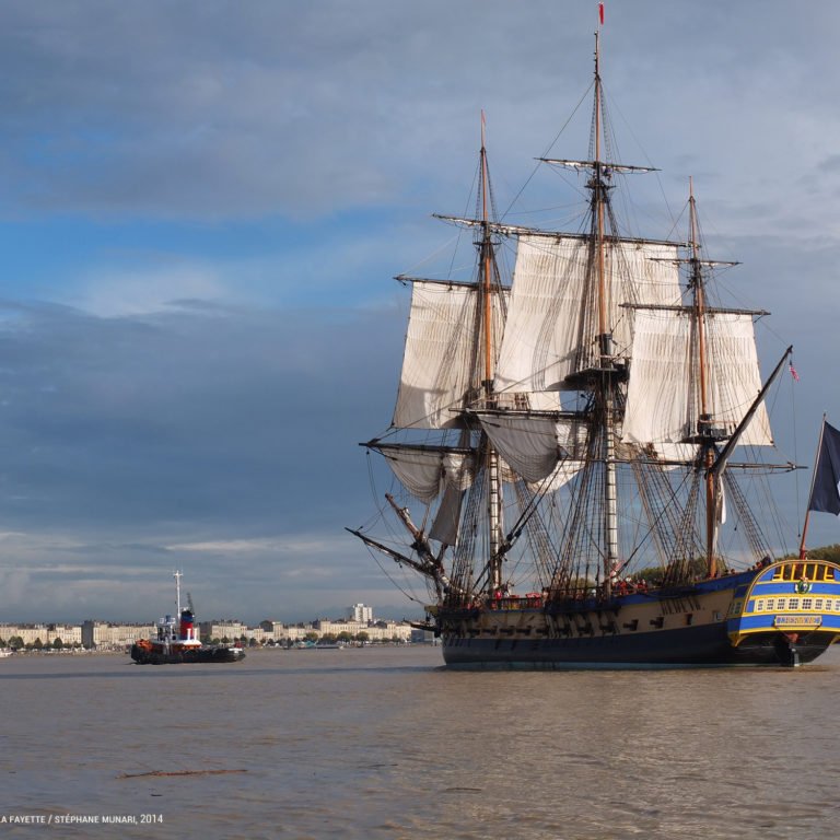 L’Hermione à Bordeaux