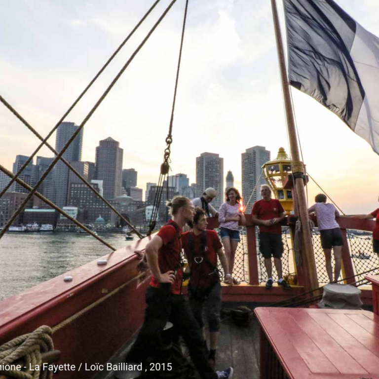 Hermione depart de boston pavillon