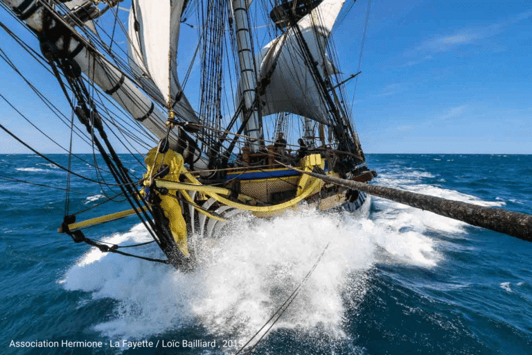 Hermione sous voiles