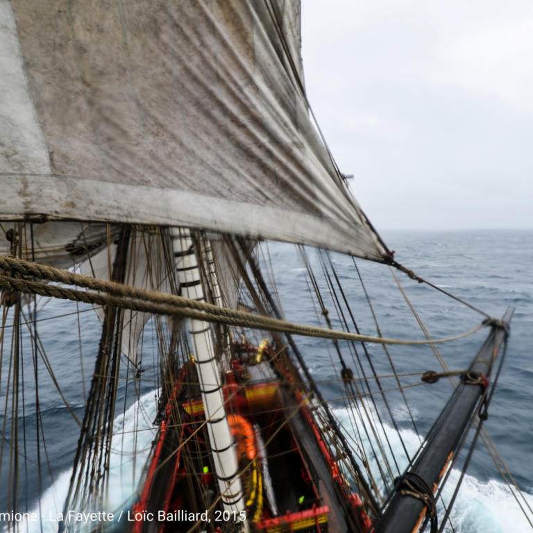 Gros temps gréement