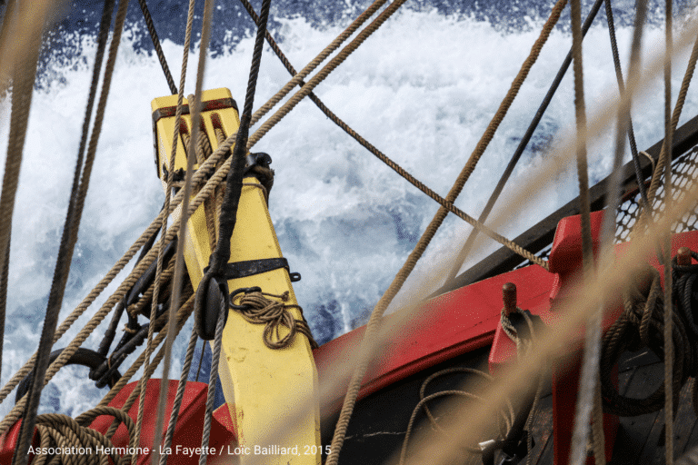 bossoir d’ancre babord