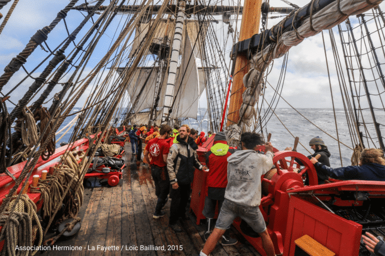 gros temps pour l’équipage
