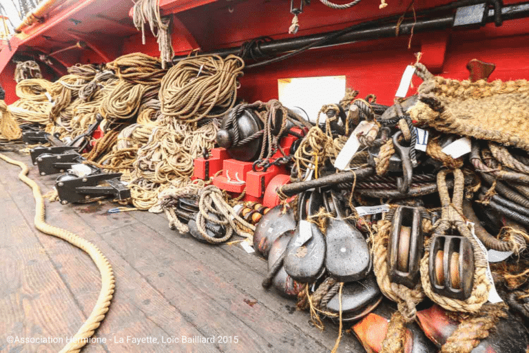 Tous les bouts attendent sur le pont