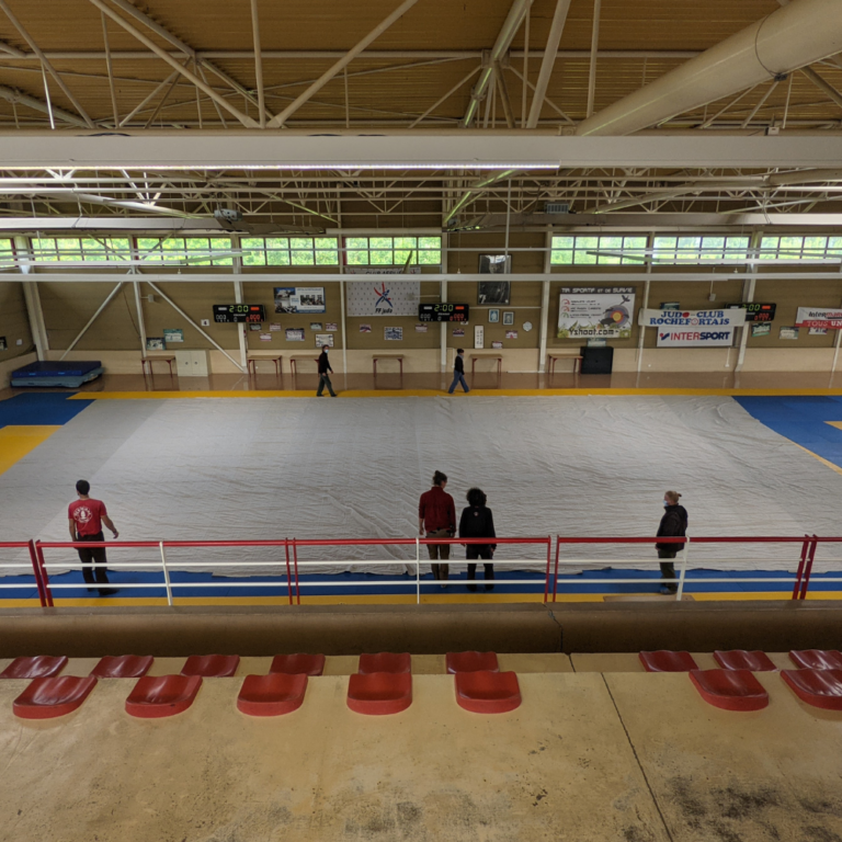 Voile de Misaine dans le dojo de Rochefort