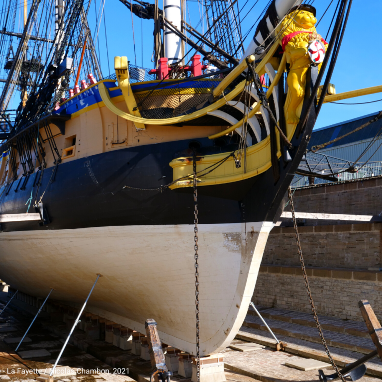 vue générale du navire décembre 2021