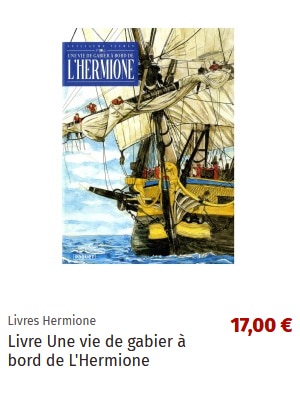 Livre Une vie de gabier a bord de L Hermione