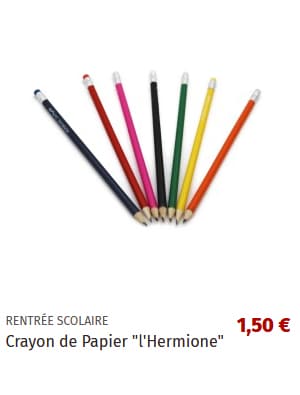 Crayon de Papier Hermione